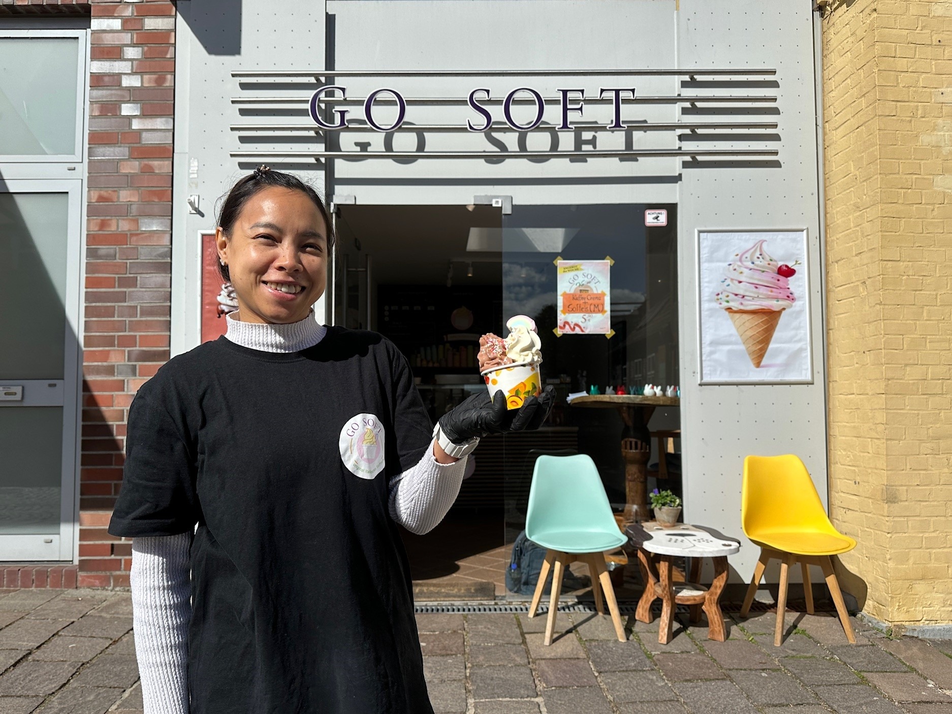 Inhaberin von Go Soft Eis Plön