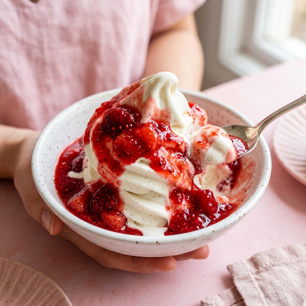 Erdbeeren & Himbeeren Sauce