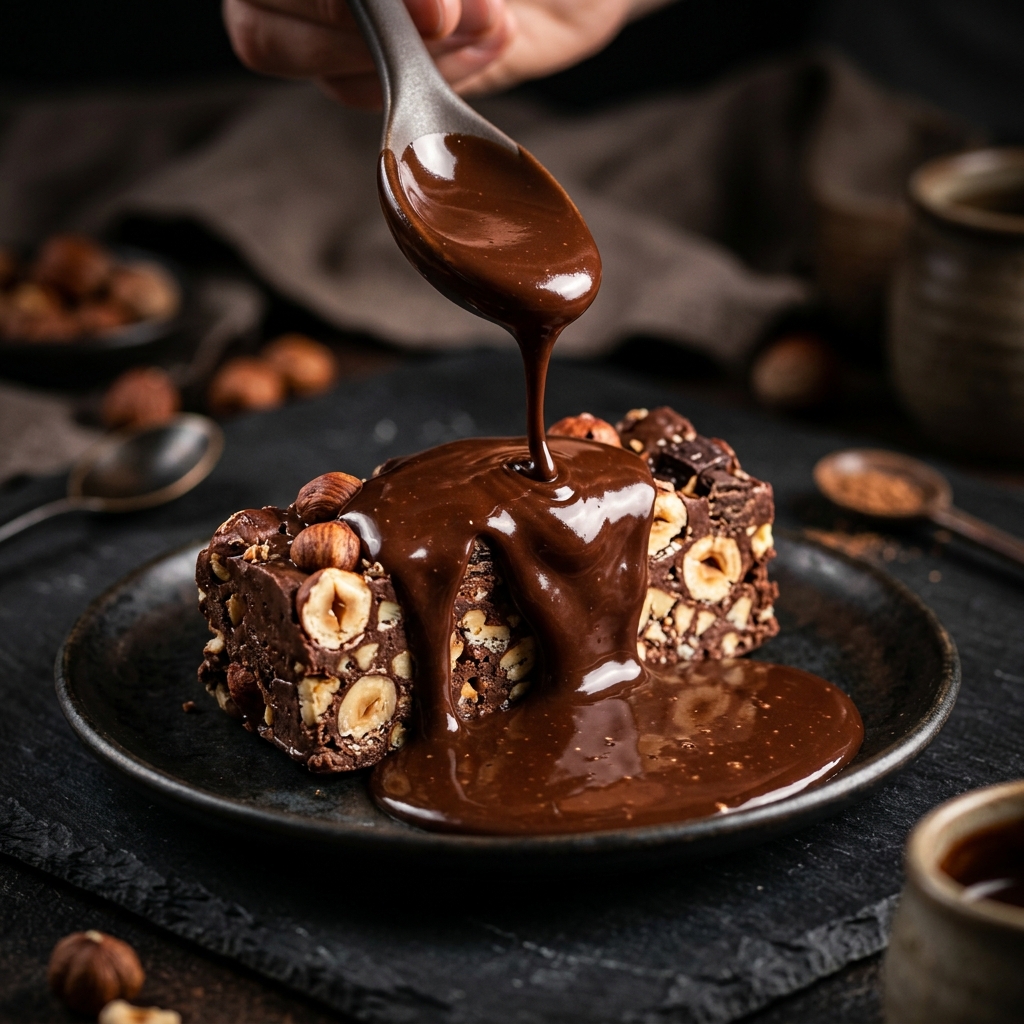 Nuss-Nougat Sauce